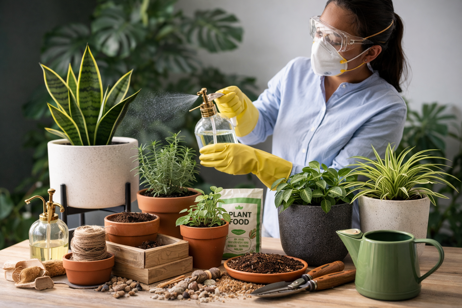 Plant Pots, Fertilizer and Gardening Accessories